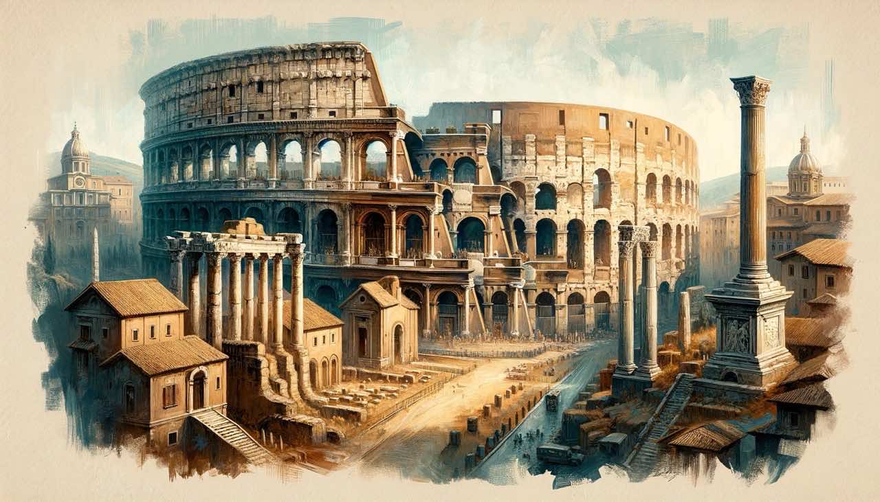 Arsitektur Romawi: Warisan dan Teknik Konstruksi kuno yang megah
